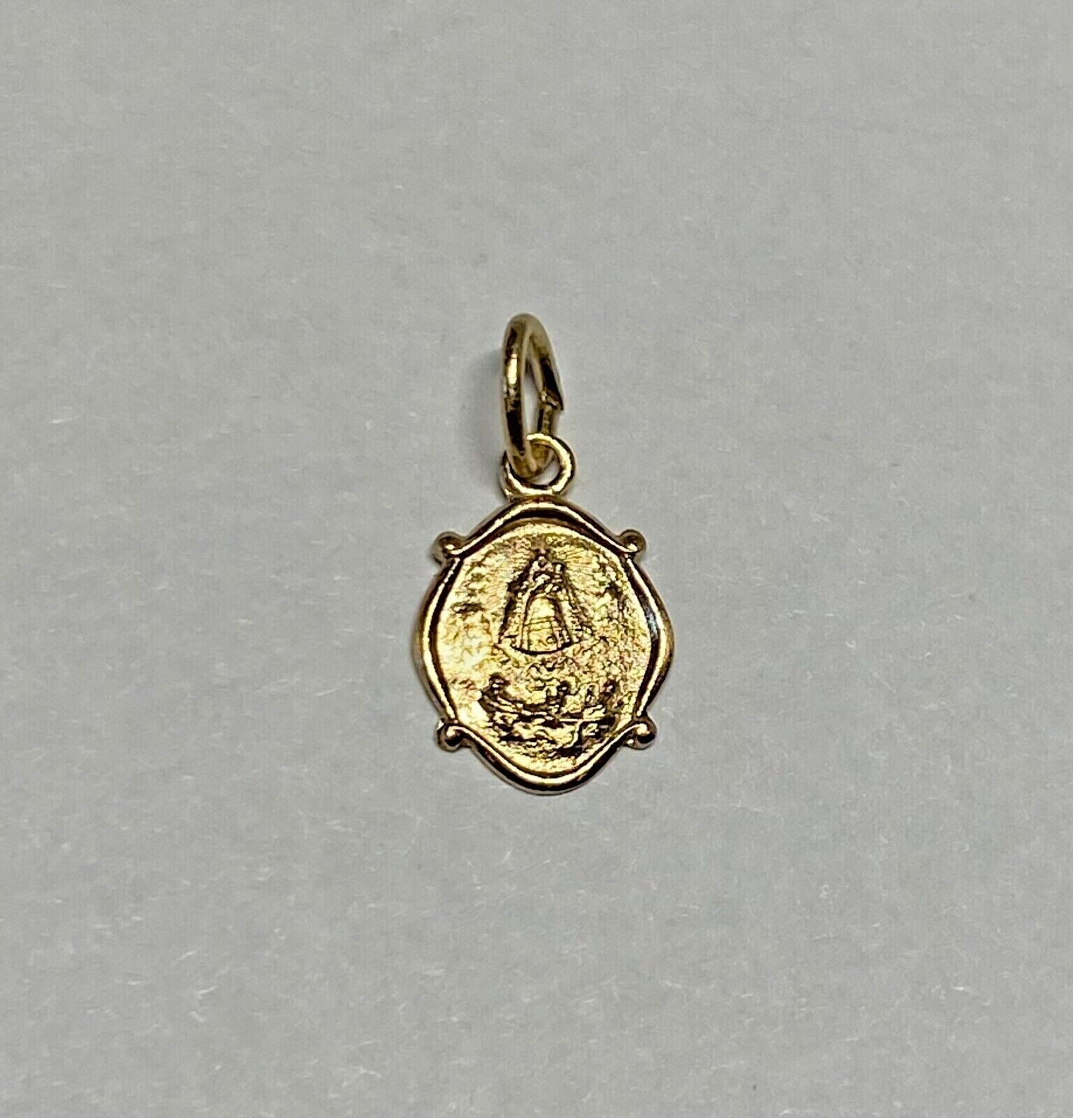 14K Ylw Gold Our Lady of Charity \