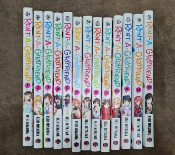 Rent A Girlfriend Manga By Reiji Miyajima Vol.1-13 English Version FAST SHIPPING