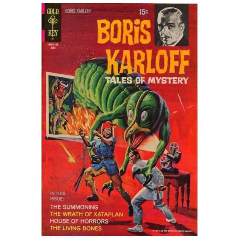 Boris Karloff Tales of Mystery #35 in Fine minus condition. Gold Key comics [o]