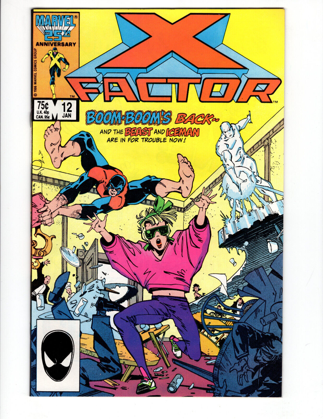 X-Factor #12 - Marvel (1986) Walt Simonson Art Very Fine+