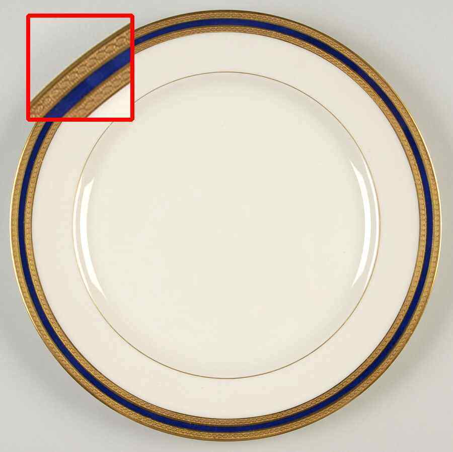 Lenox P72 Cobalt Blue Dinner Plate 4044109