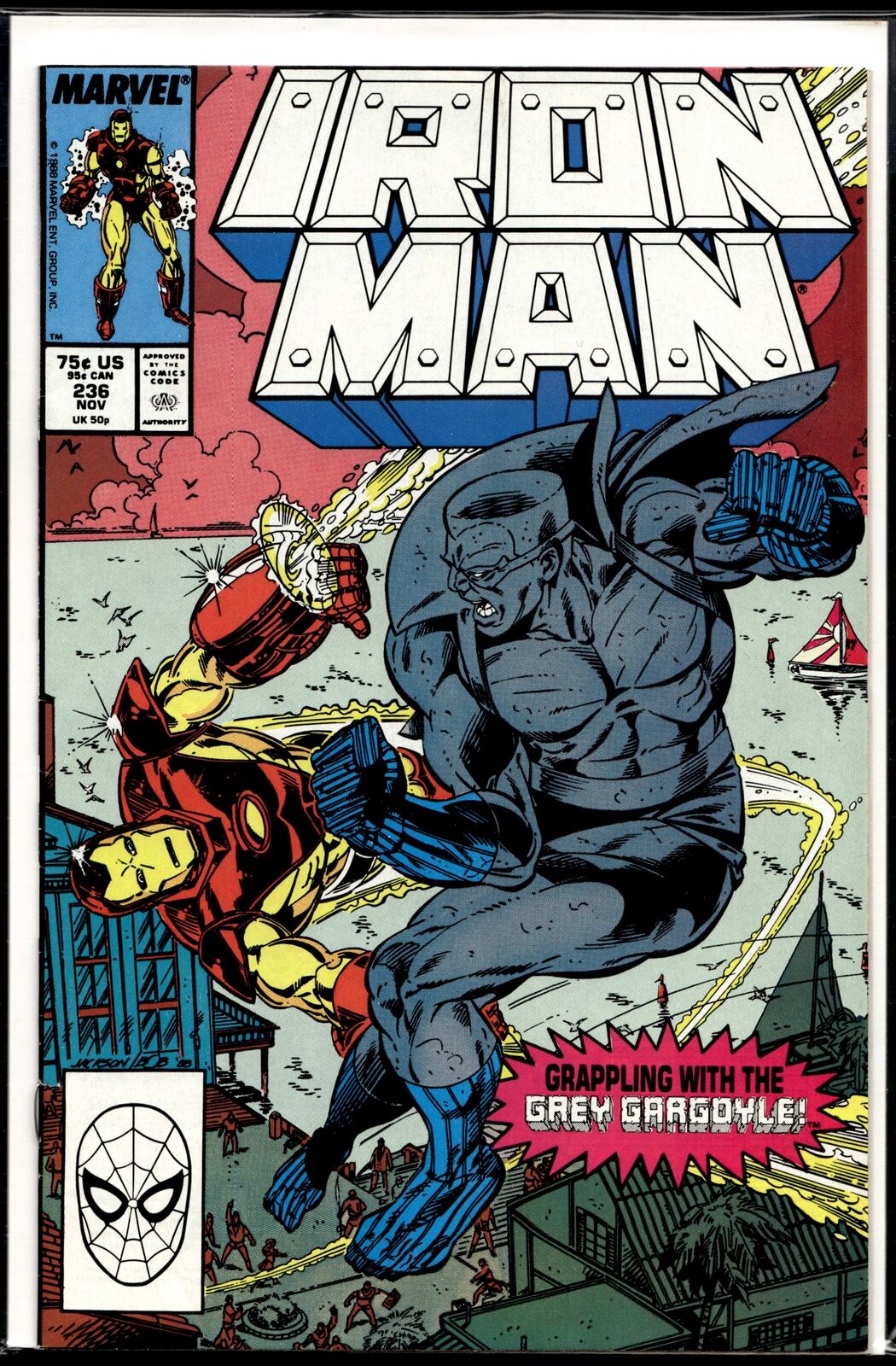 1988 Iron Man #236 Marvel Comic
