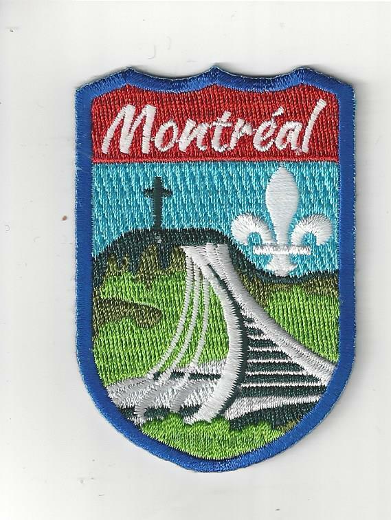 Montreal Quebec Canada Souvenir Patch  