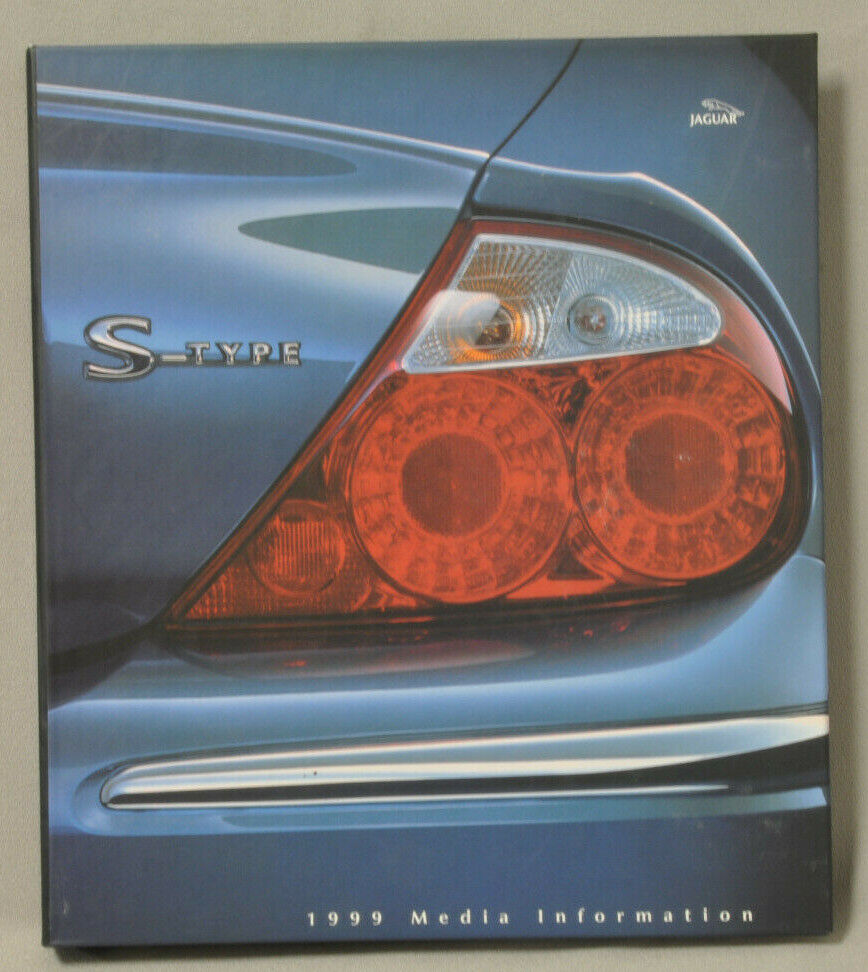 Jaguar 1999 Full Line Media Kit.  Glossy color pictures, slides, & floppy discs