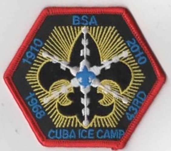 Allegehny Highlands Council 797 1910-2010 Cuba Ice Camp 43rd RED Bdr. [STS-1214]