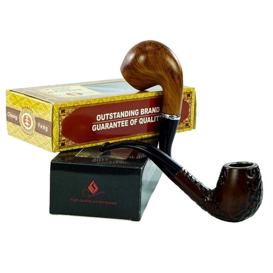 5.7inch Dunhill Vintage Tobacco Pipes Estate New Wood Sherlock Smoking Pipes