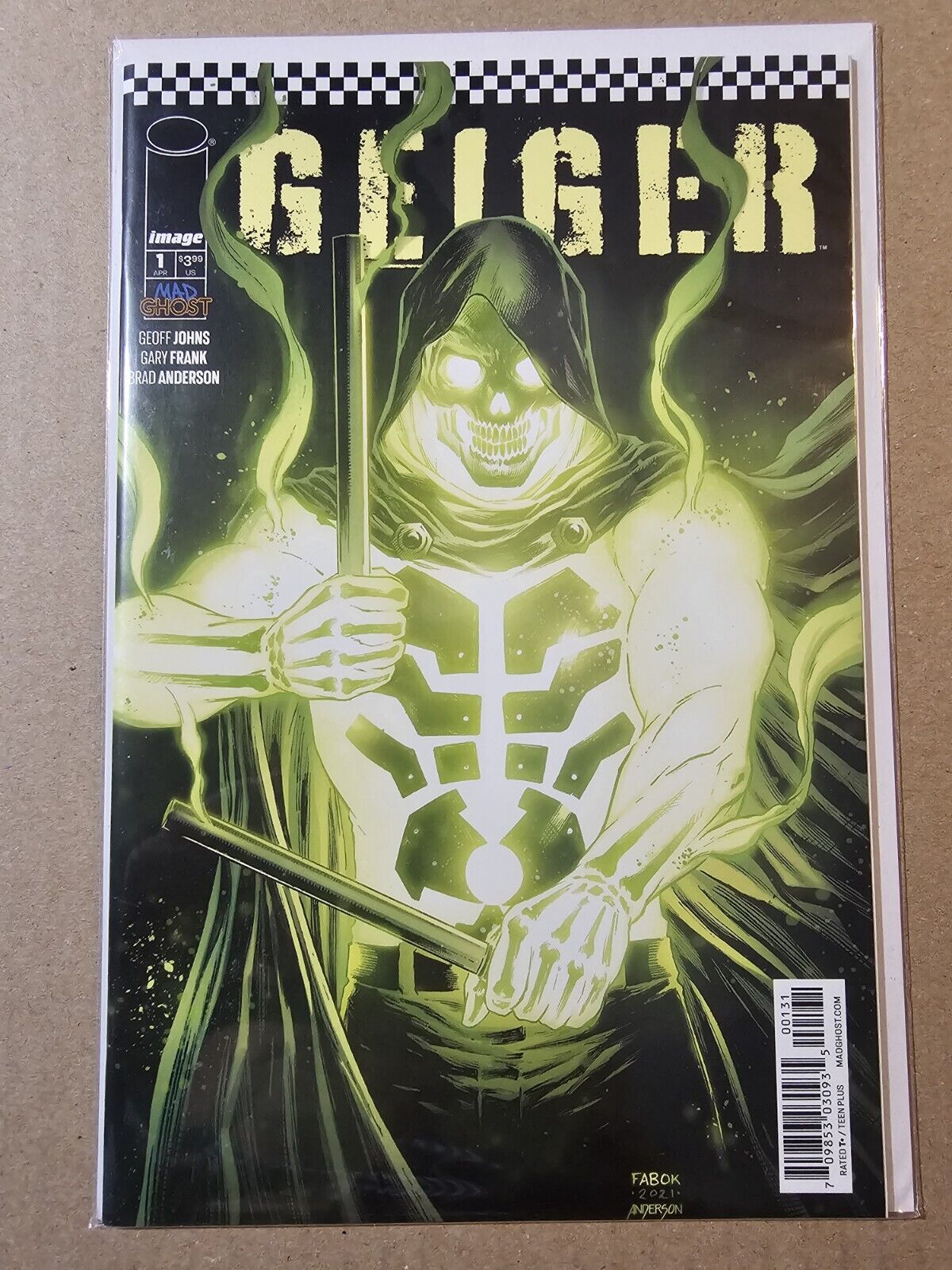 GEIGER #1 | 1st Print | Cover C | Image Comics | 2021