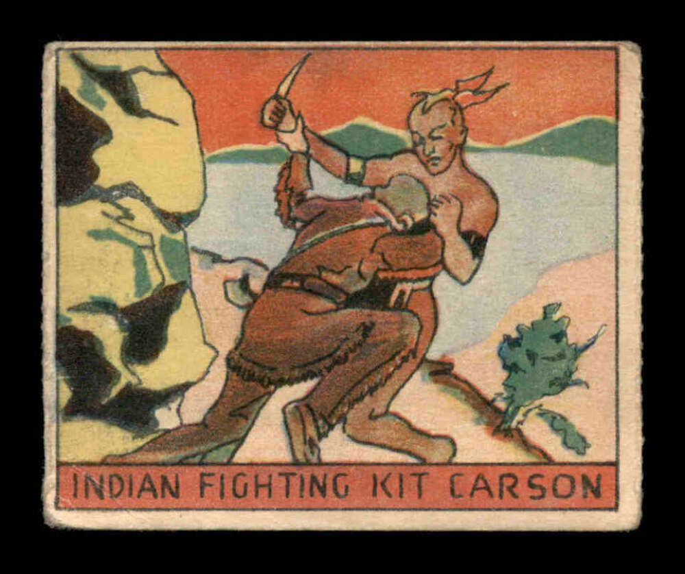 1933 Anonymous Western R128-2 #234 Indian Fighting Kit Carson    G/VG X3063383
