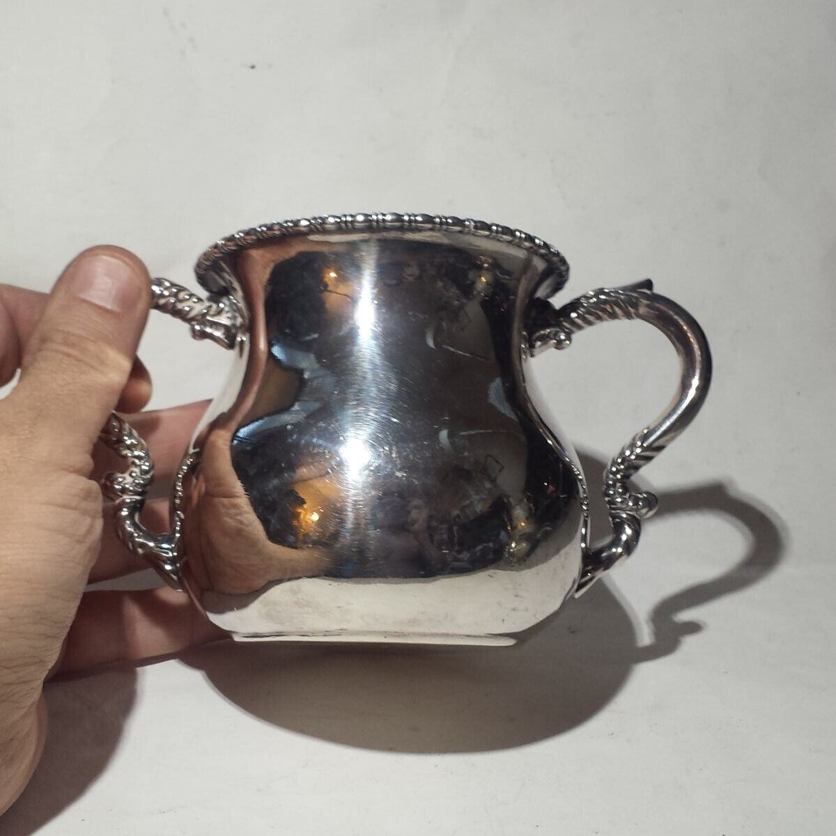 Middletown Plate Co Silver Sugar Bowl 3.5\