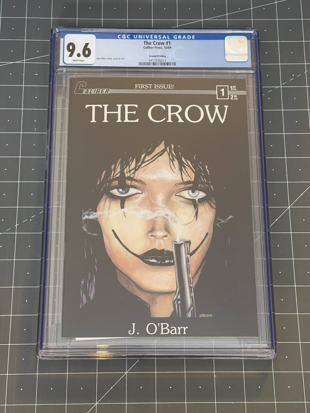 The Crow #1 CGC 9.6 RARE Second Printing, White Pages. Only One On eBay