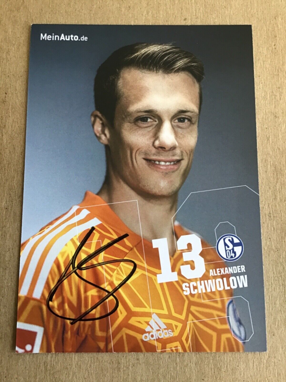 Alexander Schwolow, Germany 🇩🇪 FC Schalke 04 2022/23 hand signed