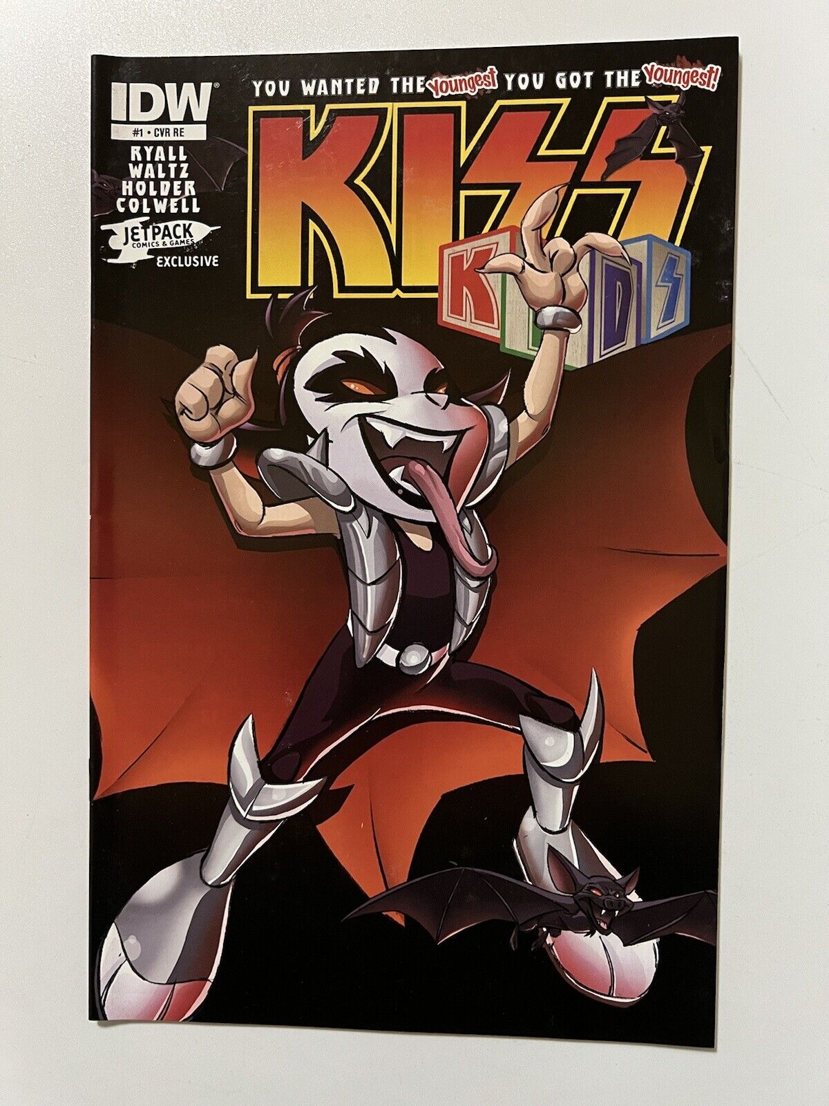 KISS KIDS 1 Gene Simmons JETPACK RETAILER EXCLUSIVE COVER NM | Combined Shipping