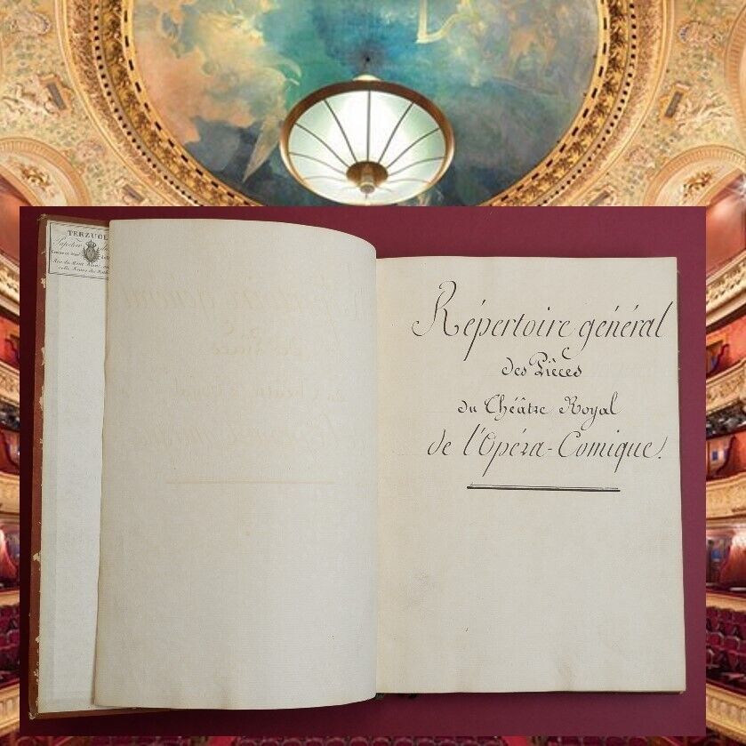 Comic Opera (ca 1814-1816) - General Directory of Royal Theatre Plays