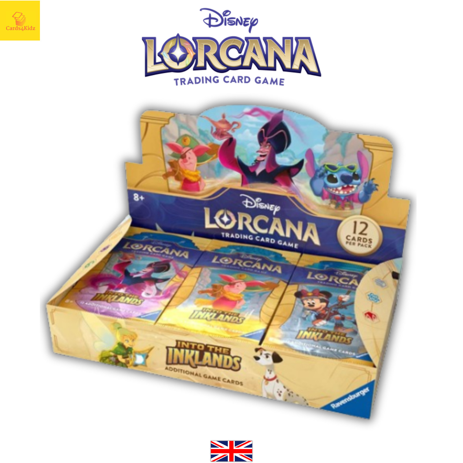 Disney Lorcana Into the Inklands Booster Box English New Sealed Ravensburger