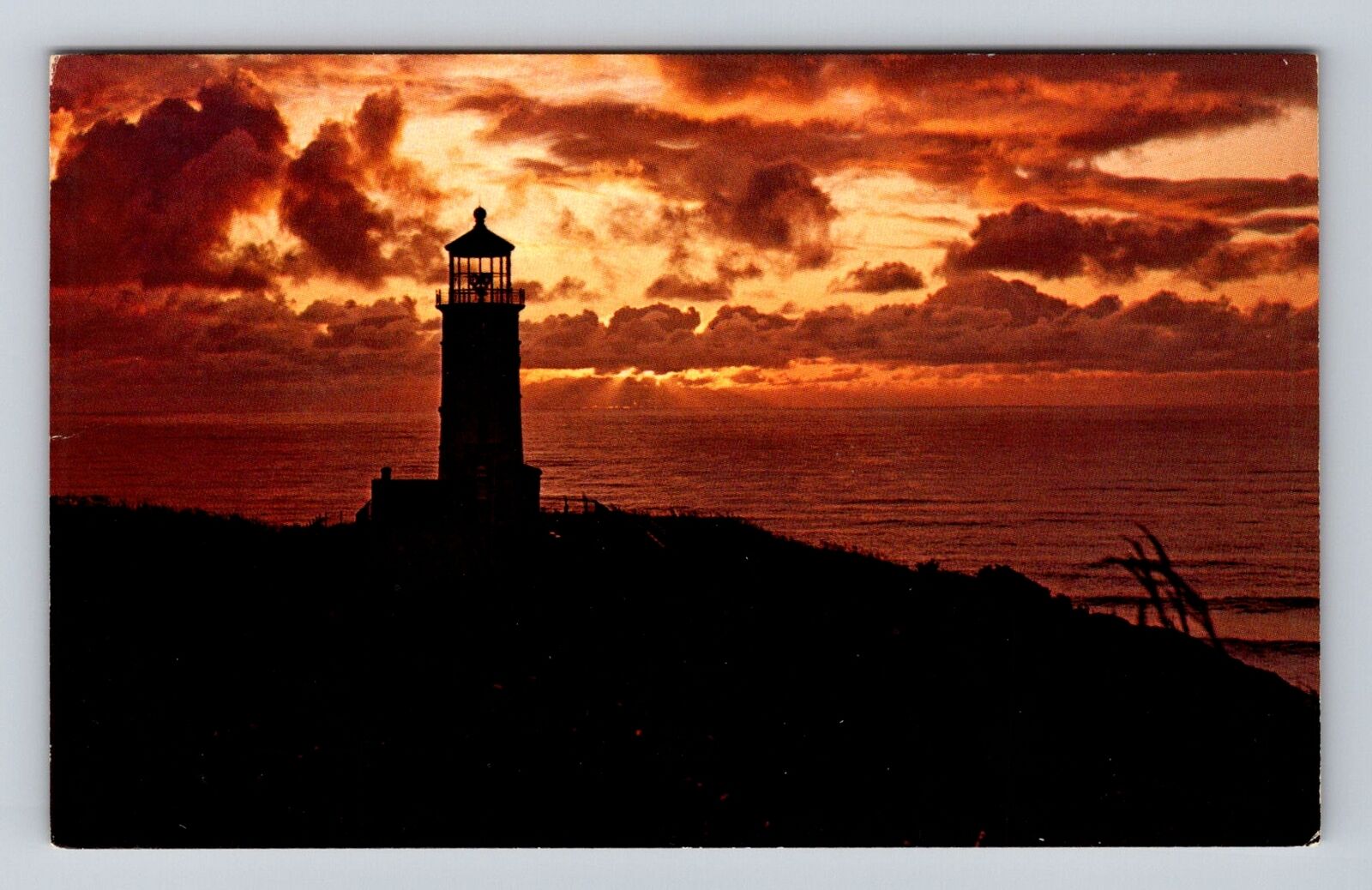 Ilwaco WA-Washington, North Head Lighthouse, Antique Vintage Souvenir Postcard