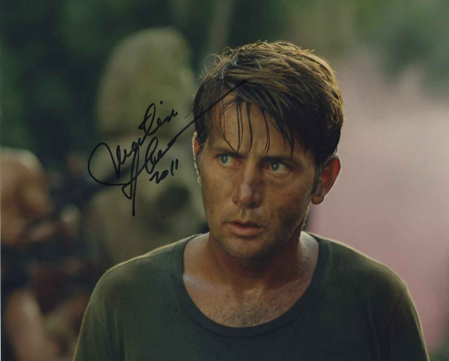 MARTIN SHEEN SIGNED AUTOGRAPHED APOCALYPSE NOW COLOR PHOTO