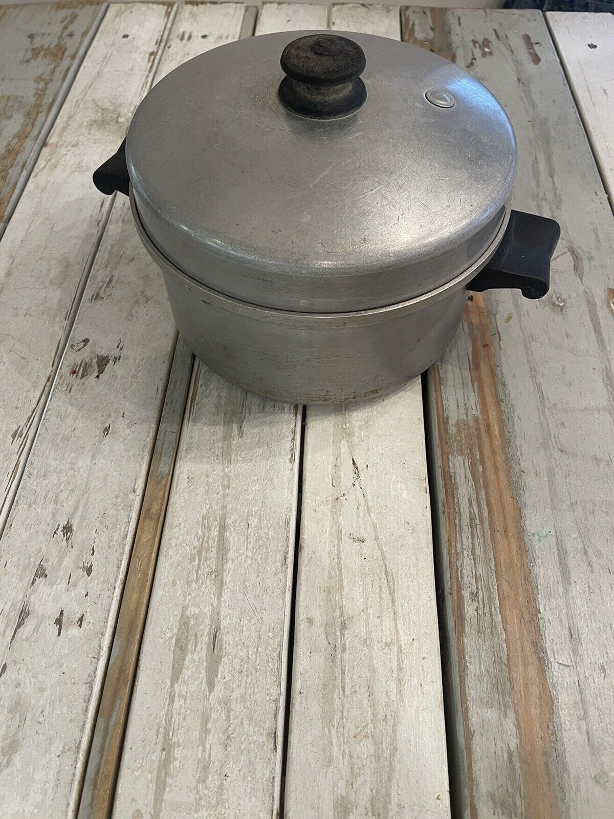 Saladmaster 405 Aluminum 6 Quart Dutch Oven Vintage Stock Pot Vapo Lid