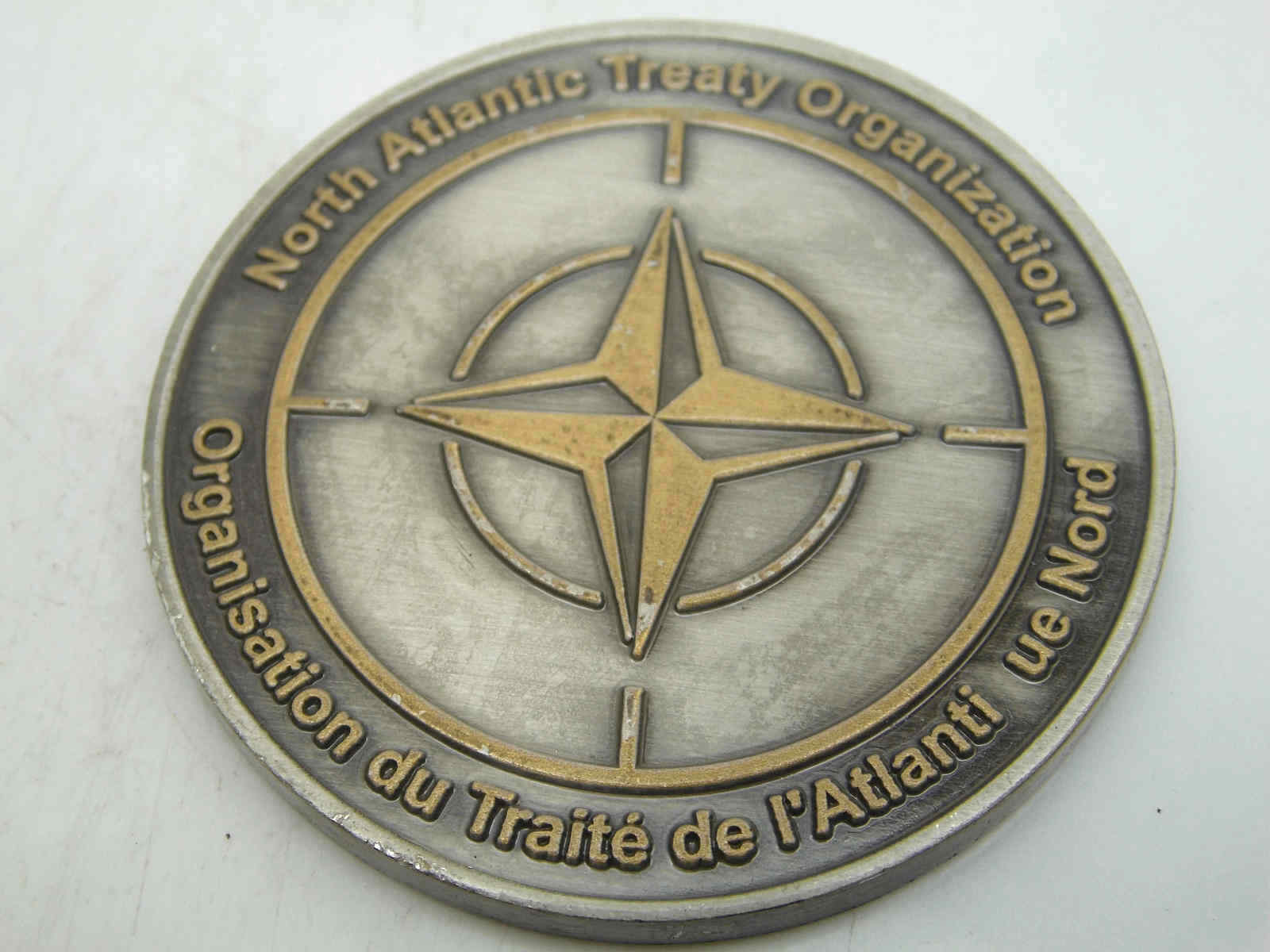 NORTH ATLANTIC TREATY ORGANIZATION NATO OFFICE OF SECURITY CHALLENGE COIN