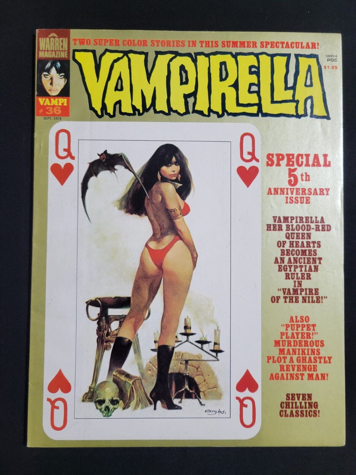 Vampirella #36, FN/VF, Warren Comics 1974