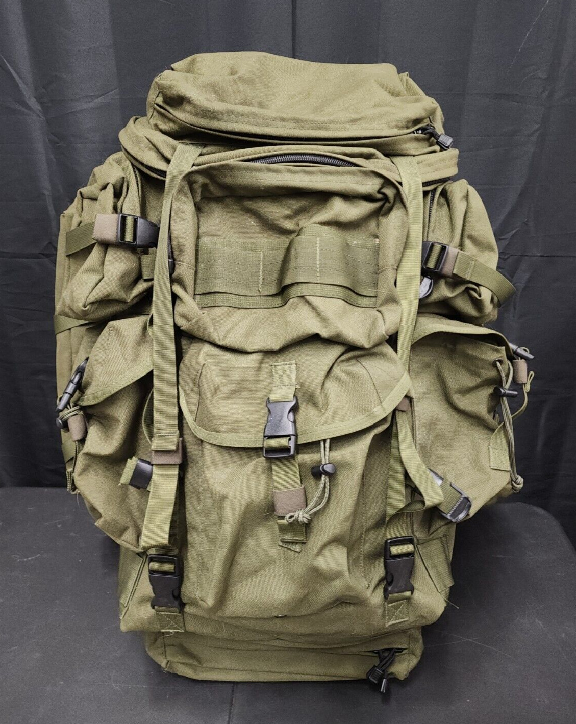 Blackhawk Tactical SOF Large Ruck ALICE Pack w/Frame Straps Army Green Cag Sof