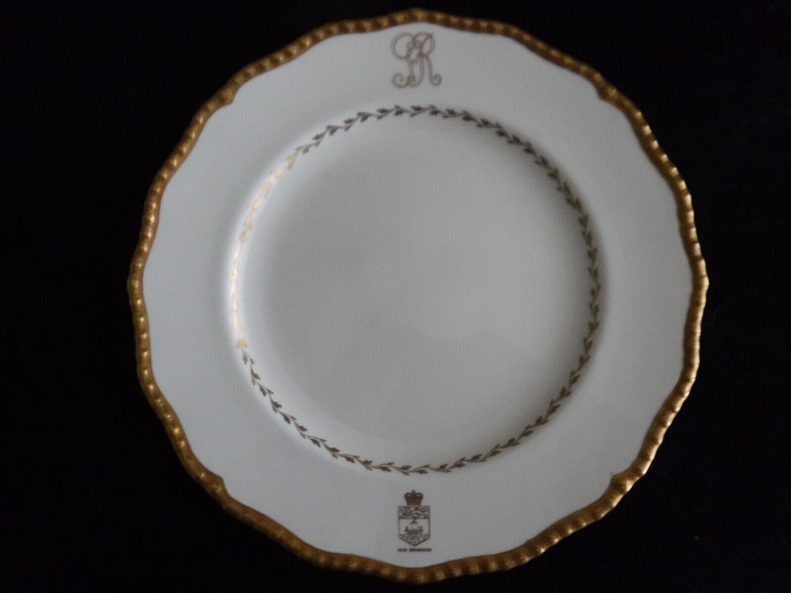 ROYAL DOULTON 1939 Canadian Luncheon Plate King George /Queen Elizabeth