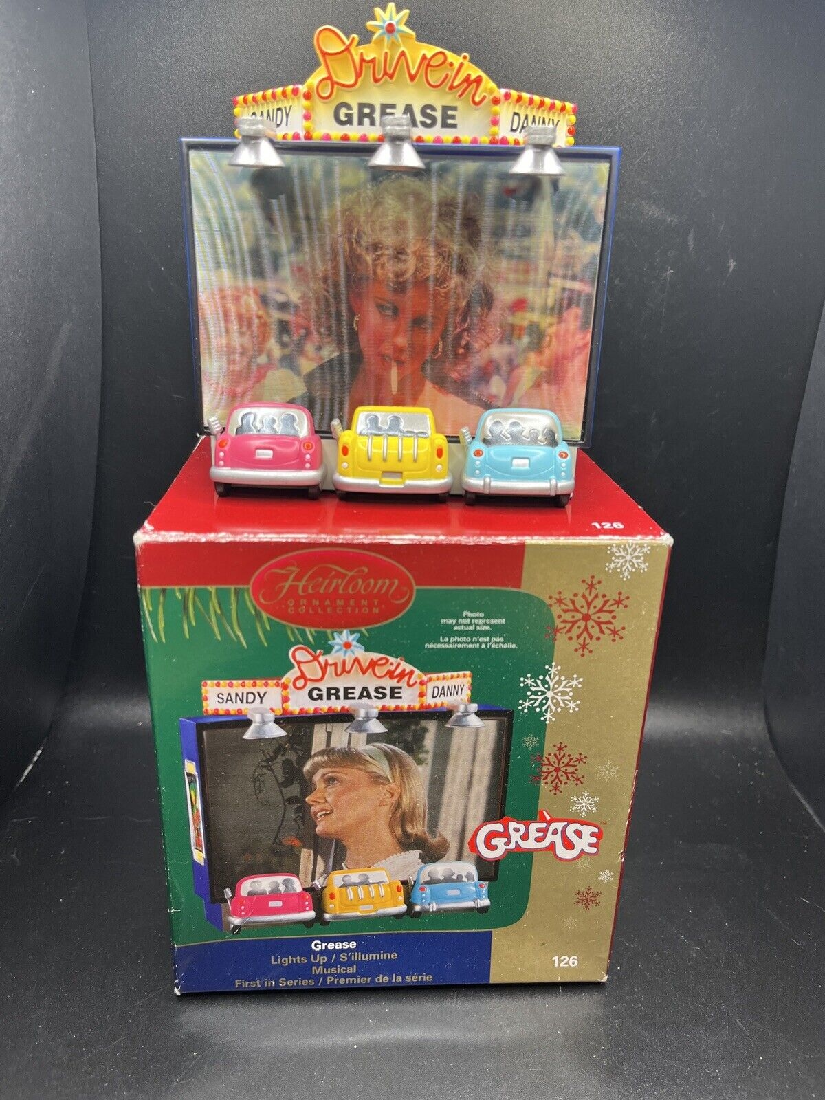 Heirloom Christmas Collection Grease Singing Ornament In Box