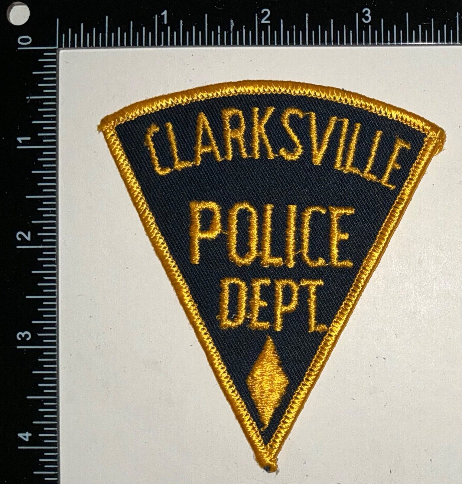 VINTAGE OBSOLETE New York NY Clarksville Police Department Patch