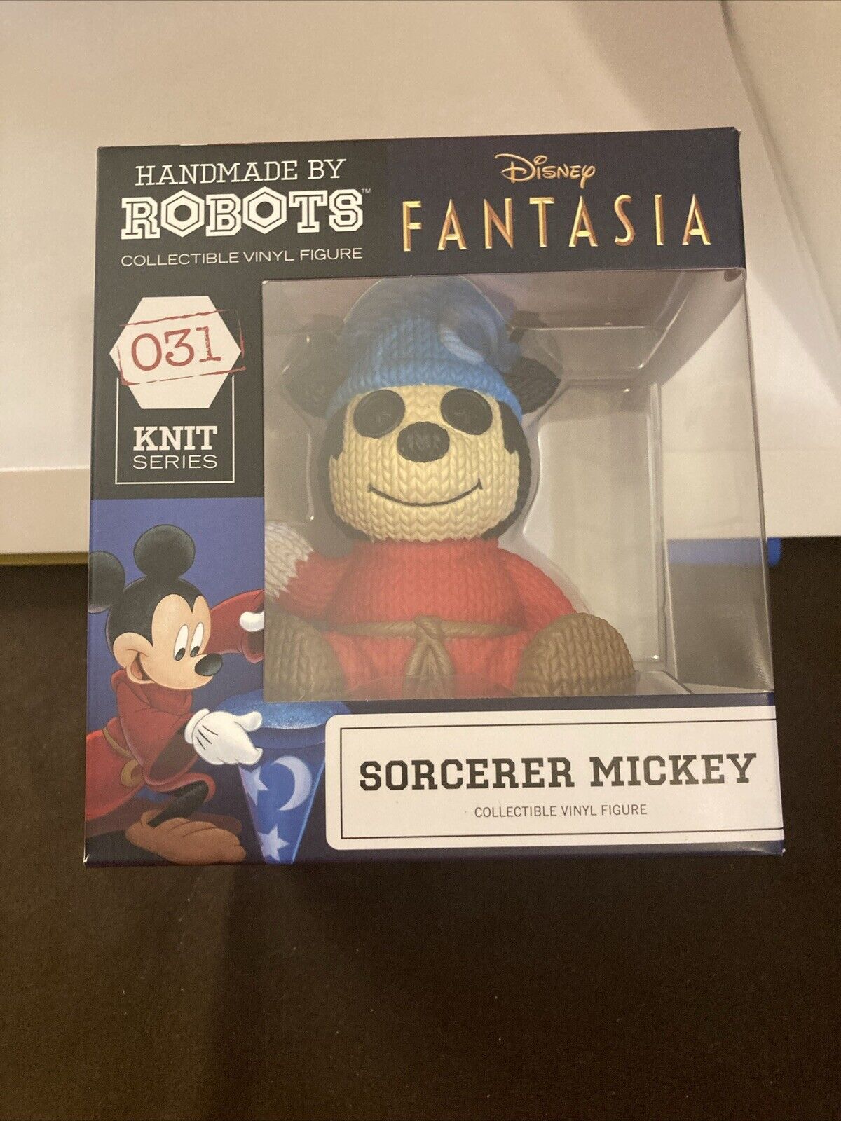 Handmade by Robots Disney #031 Sorcerer Mickey Vinyl Figure Fantasia Movie - New