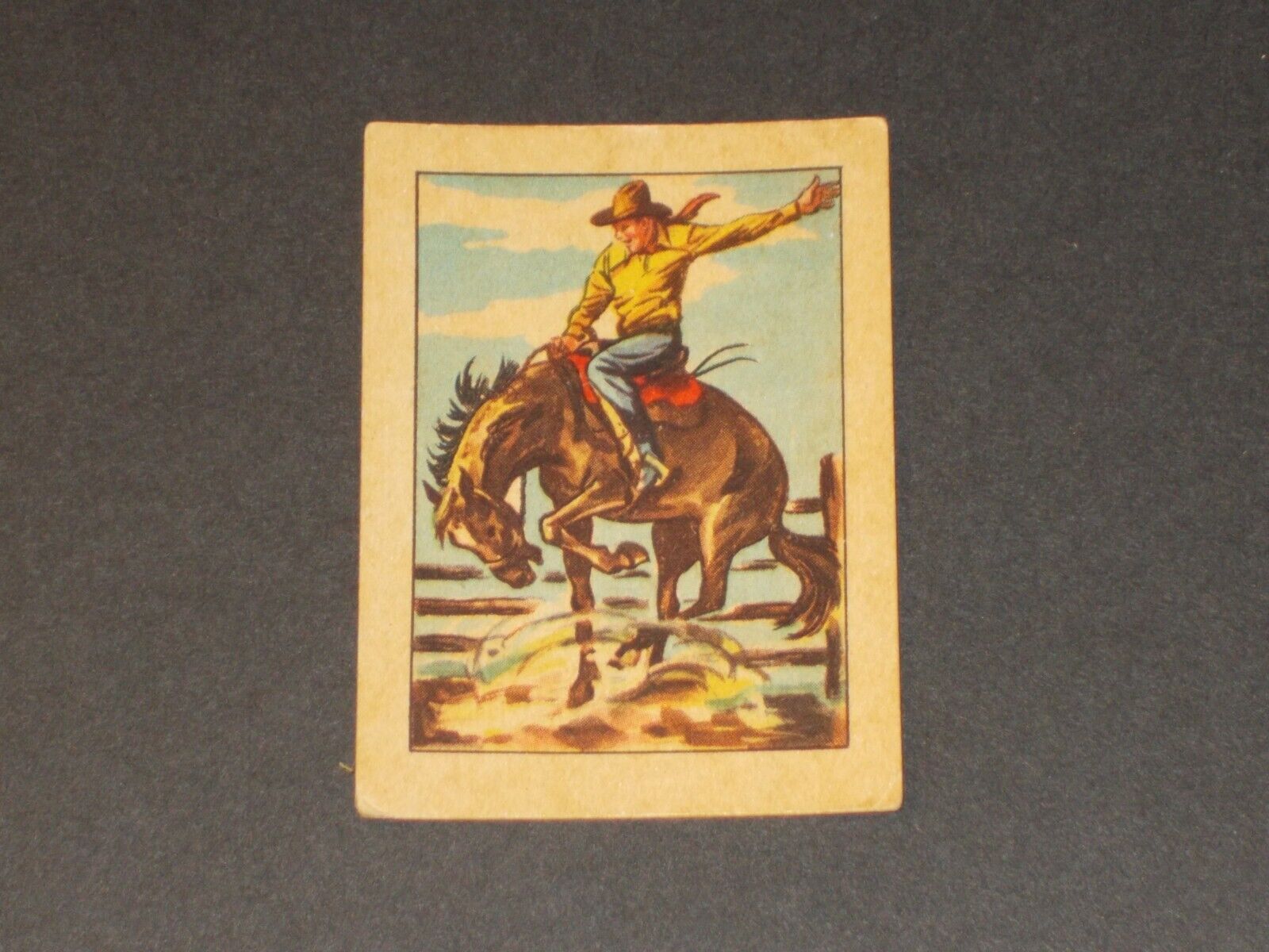 Post Cereal Hopalong Cassidy (F278-12) #5, EXTREMELY NICE Card