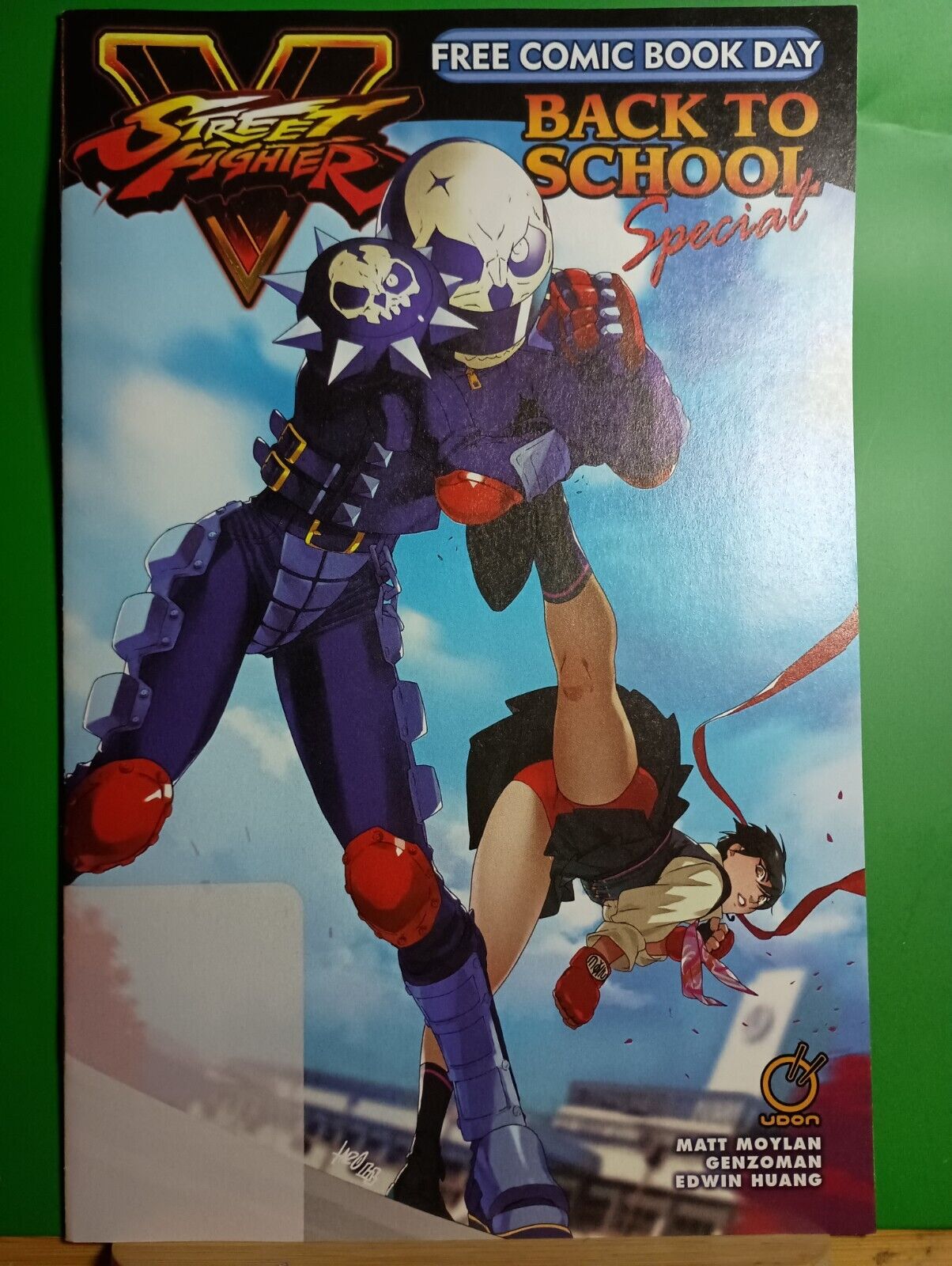 UNSTAMPED 2021 FCBD Street Fighter Promotional Giveaway Comic Book 