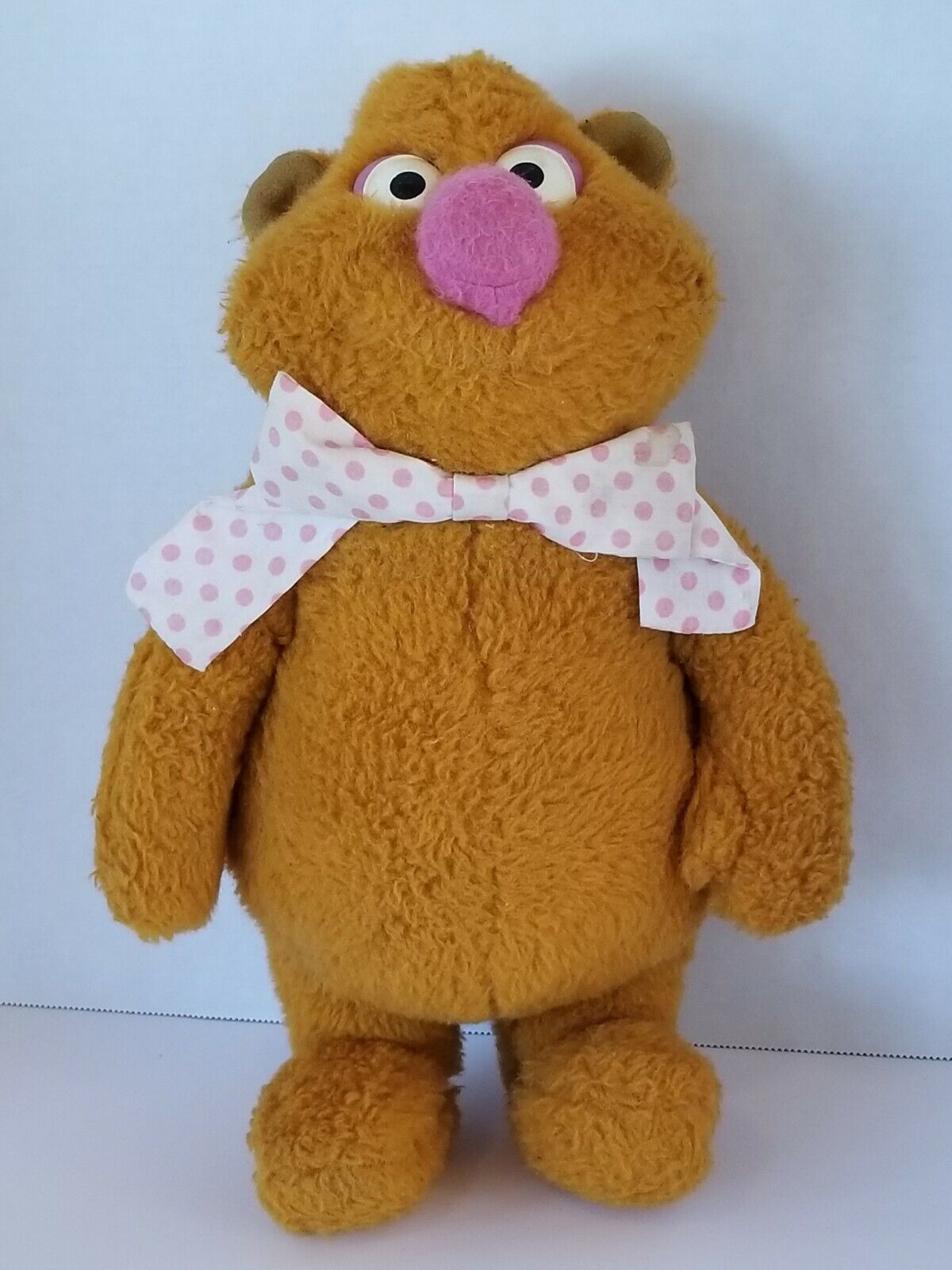 Vintage 1976 Muppets Fozzy Bear Plush Toy Stuffed Animal *no hat* Jim Henson