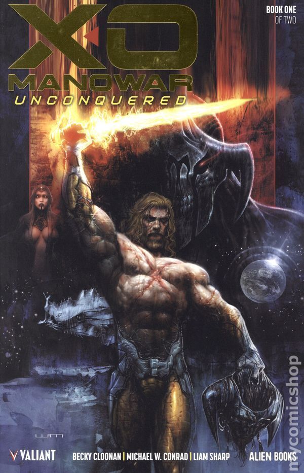 X-O Manowar Unconquered Prestige Edition #1 NM 2023 Stock Image