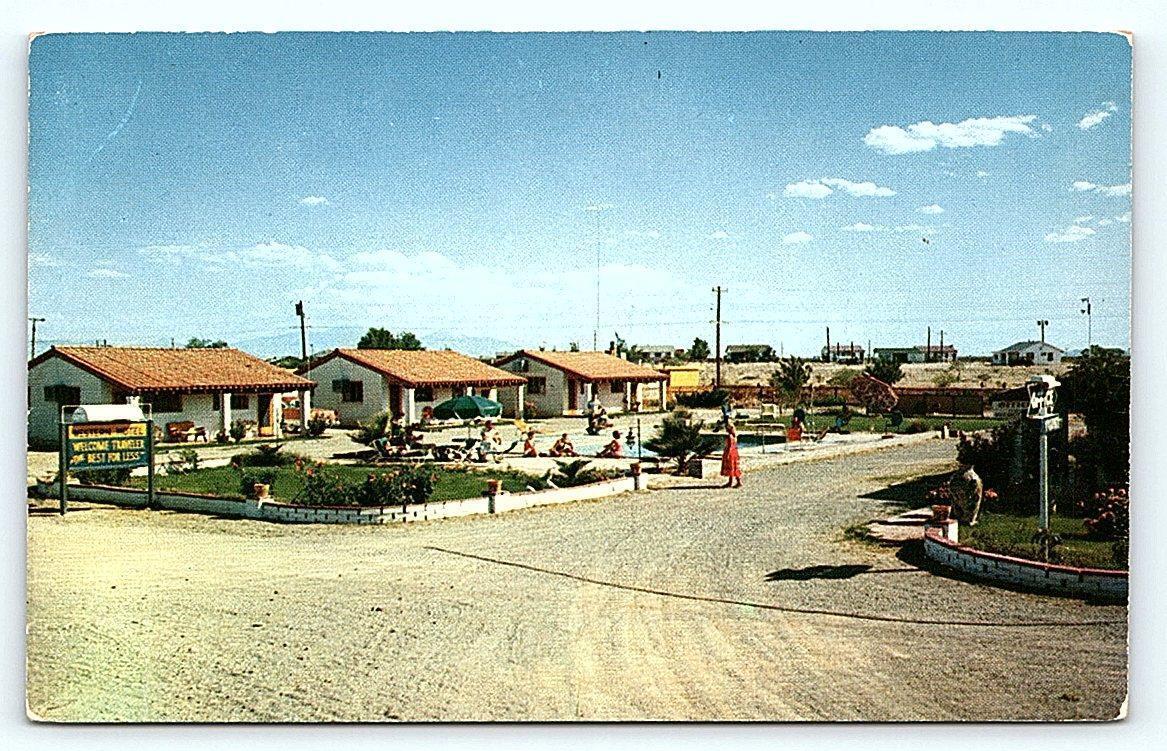BENSON, AZ Arizona ~ WESTERN MOTEL c1950s Roadside Cochise County Postcard