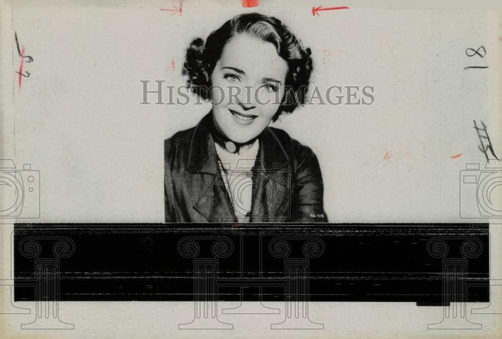 1935 Press Photo Actress Ruby Keeler to return to Broadway, California