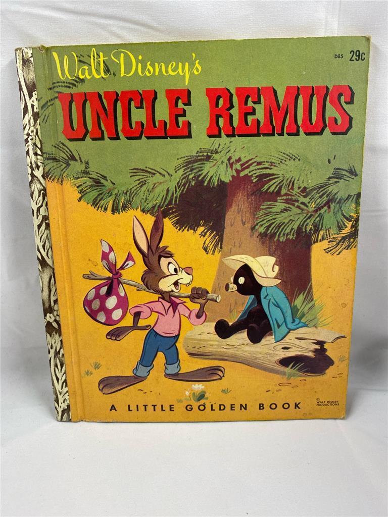 Vintage Walt Disney\'s Uncle Remus A Little Golden Book Mickey Mouse Club CR 1947