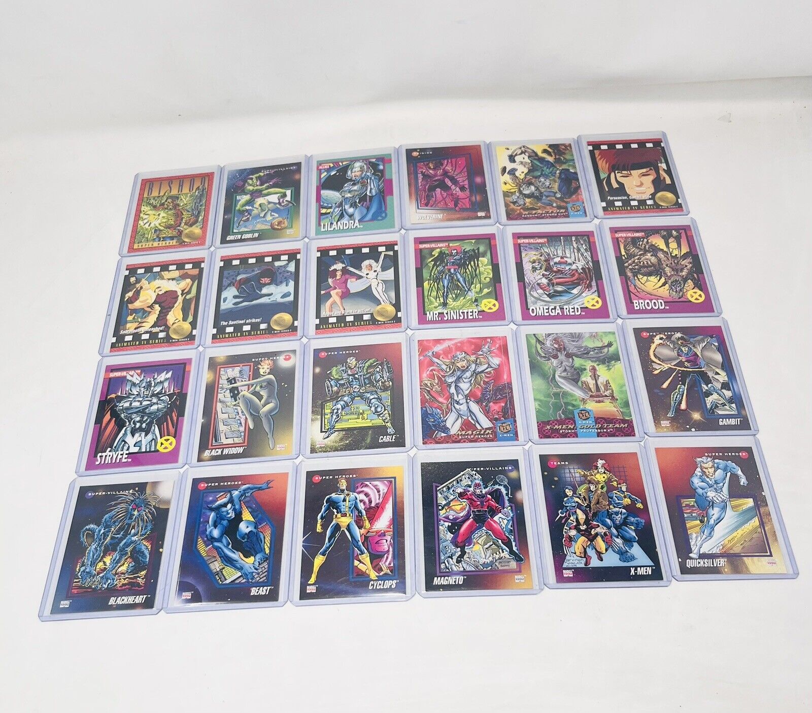 Marvel Cards - Nice Lot Of Cards - Total 75
