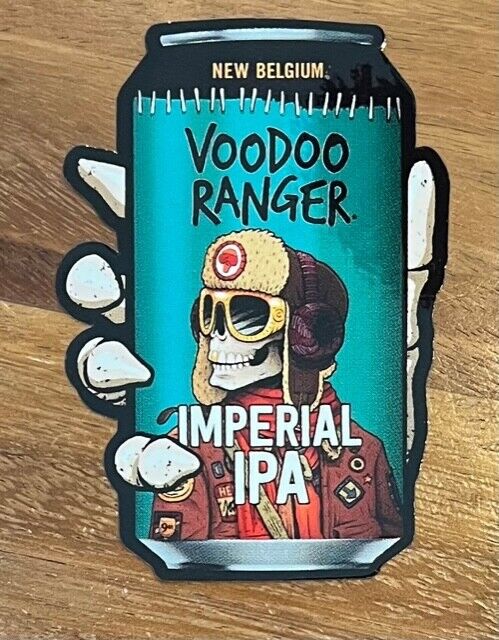 New Belgium Voodoo Ranger Imperial IPA Foil Sticker - NEW