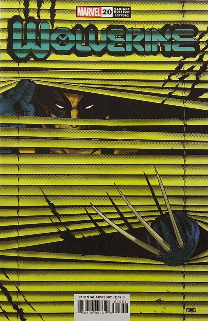 Wolverine (2020) #20 NM Window Shades Variant Cover