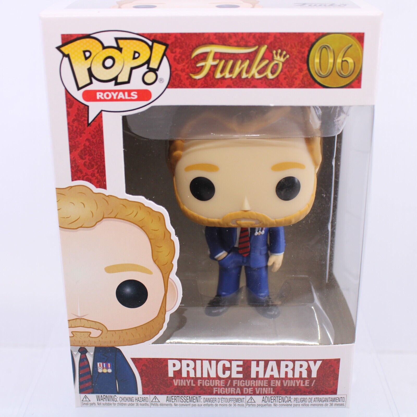 G2 Funko Pop Royals Prince Harry Vinyl Figure 06