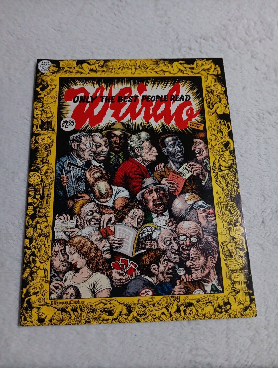 Weirdo Comics #4, 1981 Robert Crumb Last Gasp