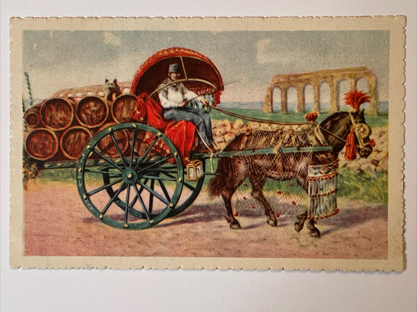 A. Sorocchi Postcard Lot of 3 - c1925 Rome - ROMA Vintage Romani Vino