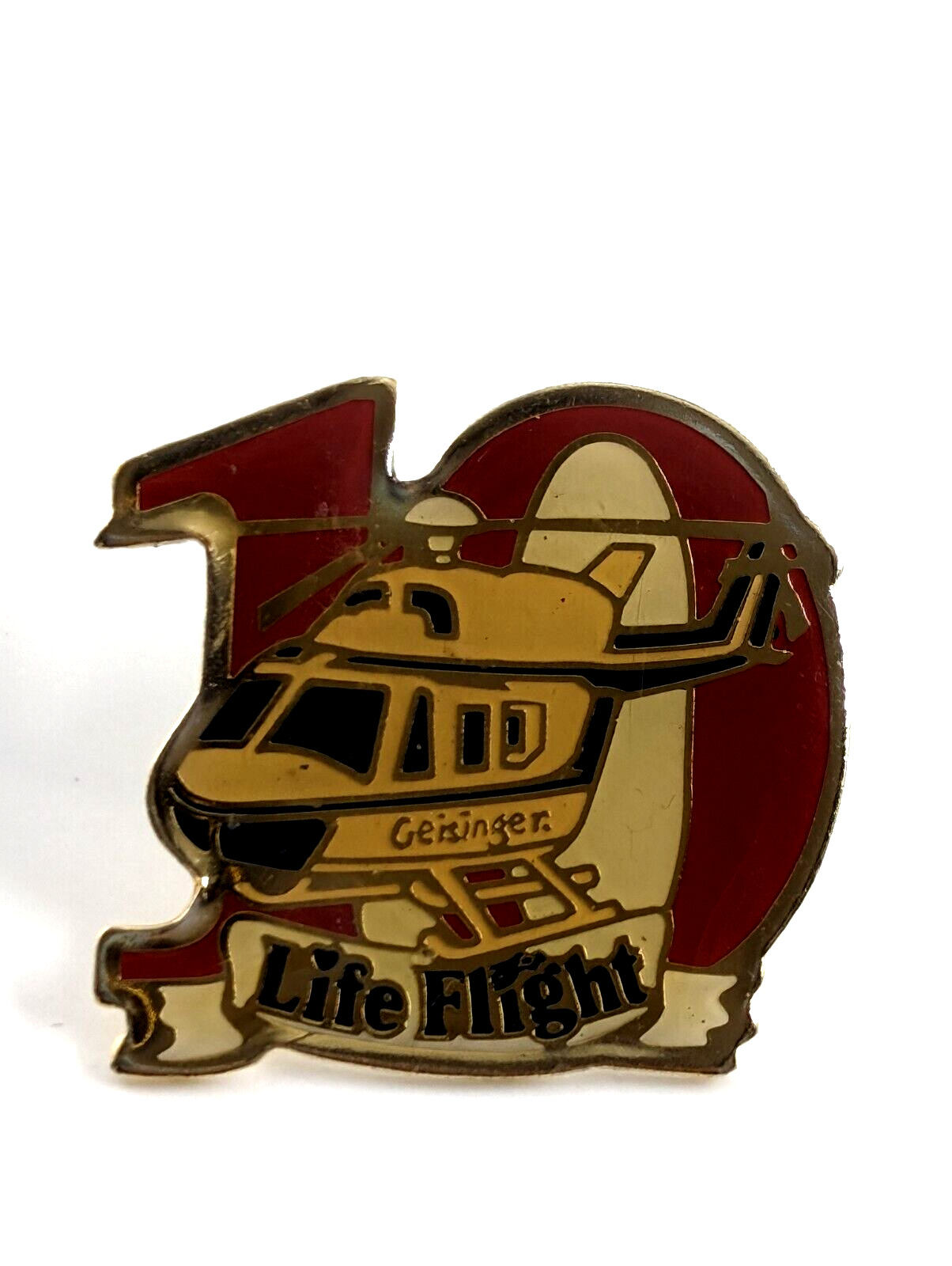 Geisinger Life Flight Helicopters Number 10 Pin Air Ambulance Medical Transport