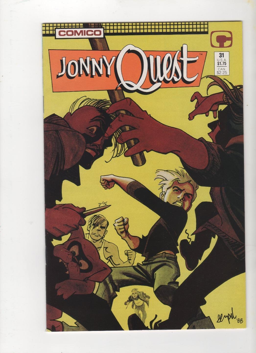 Jonny Quest #31, Comico, Final Issue, NM 9.4, 1st Print, 1988, See Scans