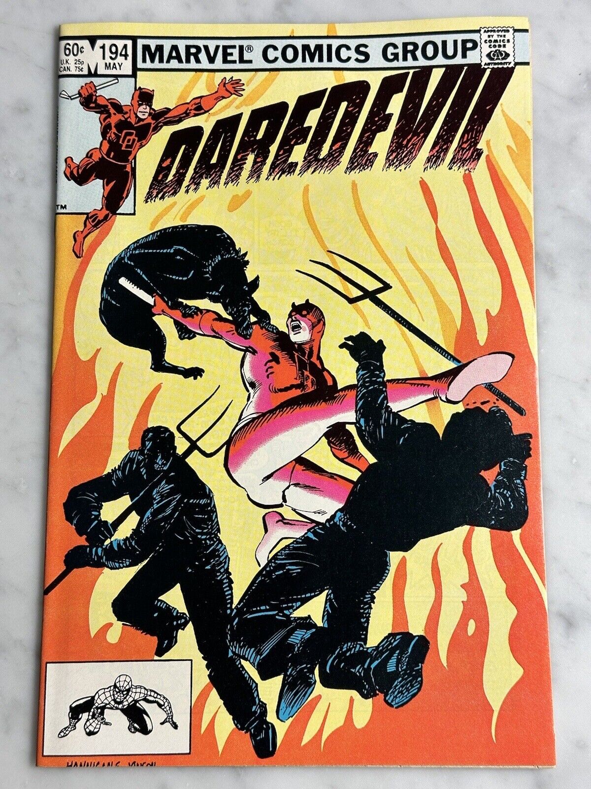 Daredevil #194 NM- 9.2 - Buy 3 for  (Marvel, 1983) AF
