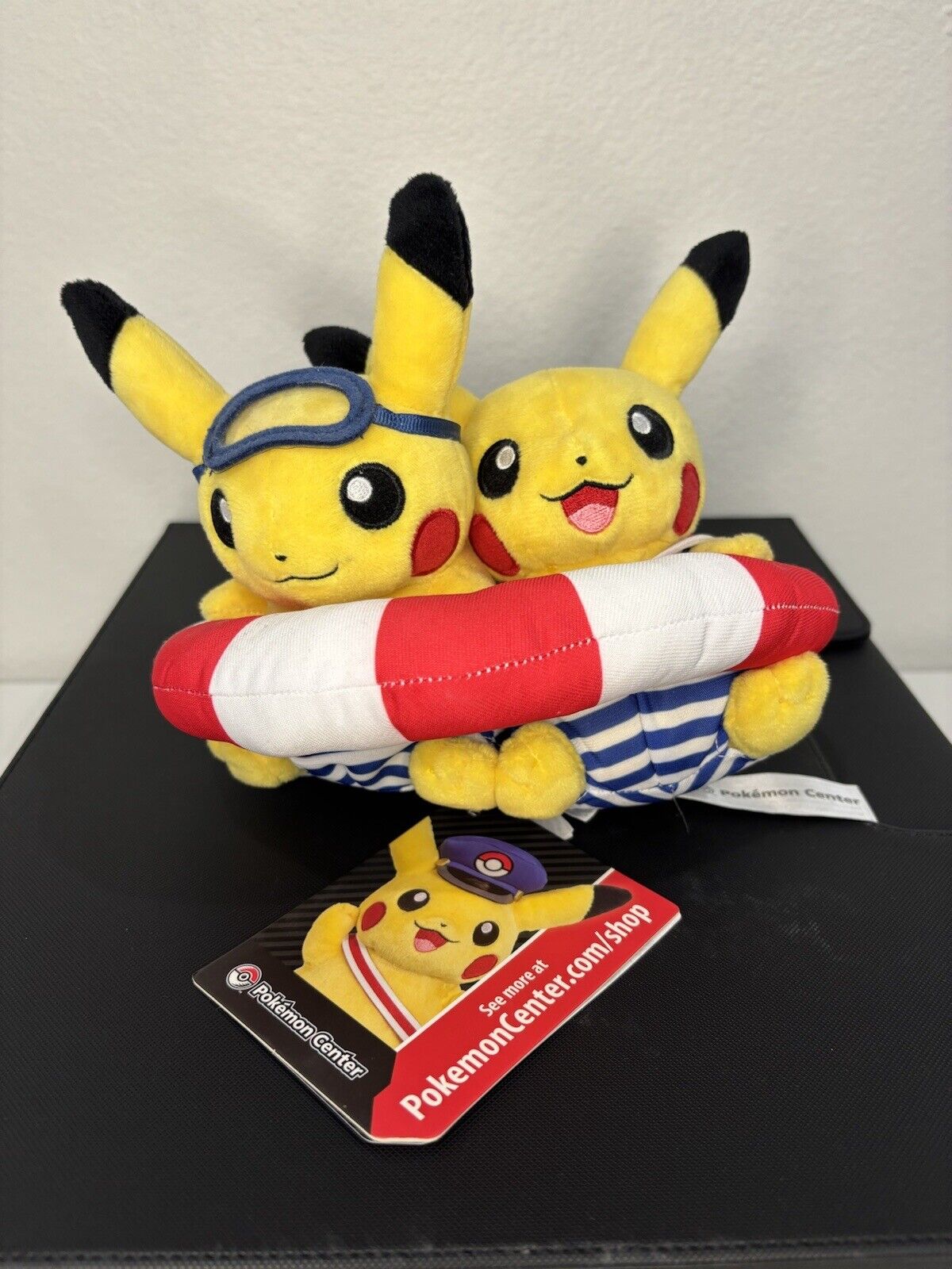 Pokemon Center Plush Monthly Pair Pikachu 2016 July - Celebrations Sailor