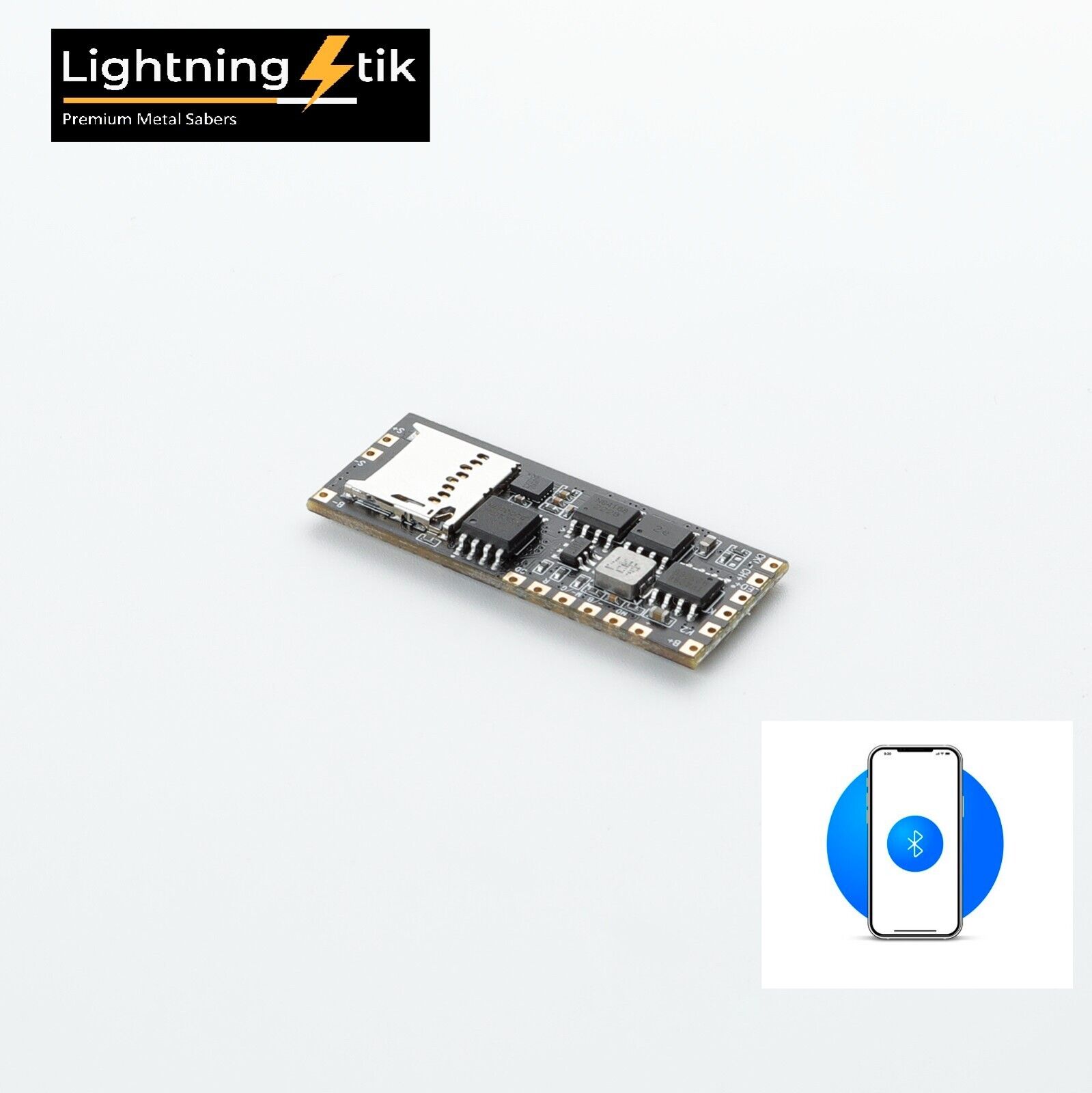 DIY LED Pixel / baselit Lightsaber Electronics Xenopixel v3 Soundboard PCB Chip