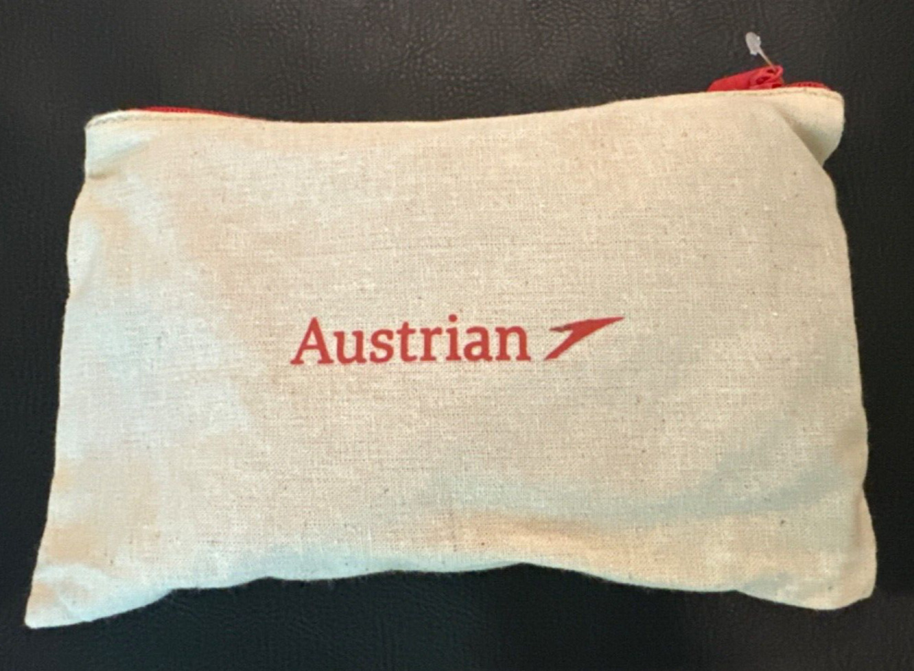 Austrian Airlines (Euro)Business Class Amenity Kit - Zippered - Unused