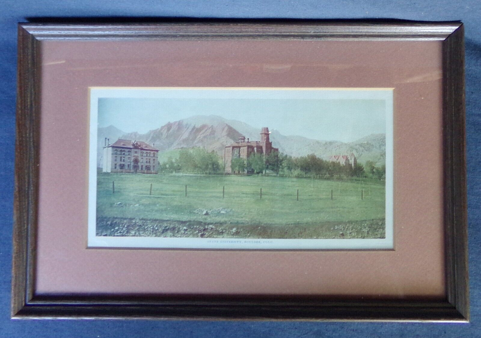 State University, Boulder, Colo. / Colorado Early CU Framed Print