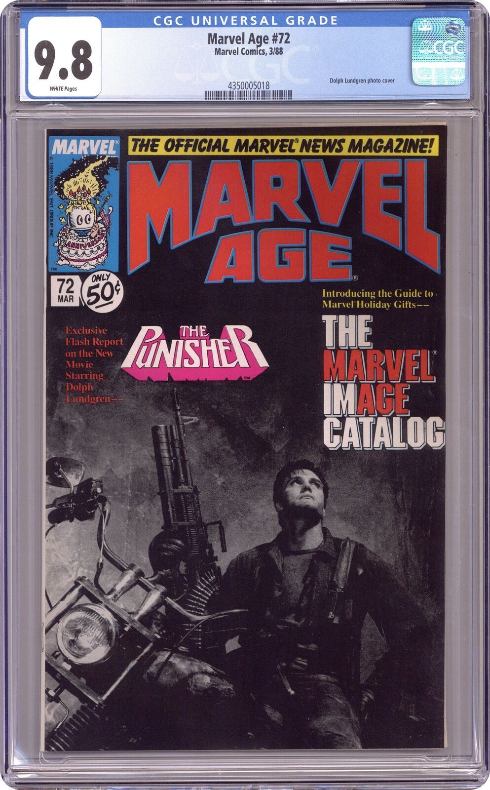Marvel Age #72 CGC 9.8 1989 4350005018