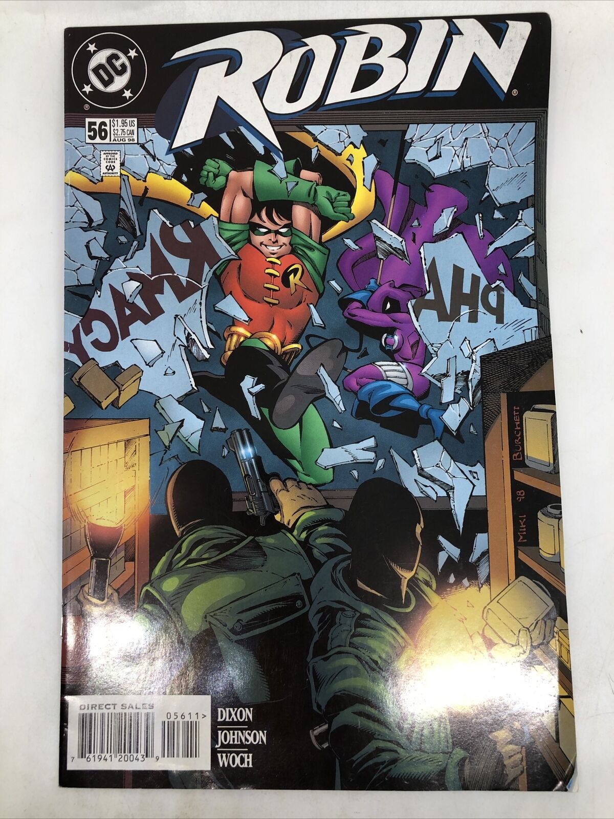 DC Comics Robin #56 August 1998